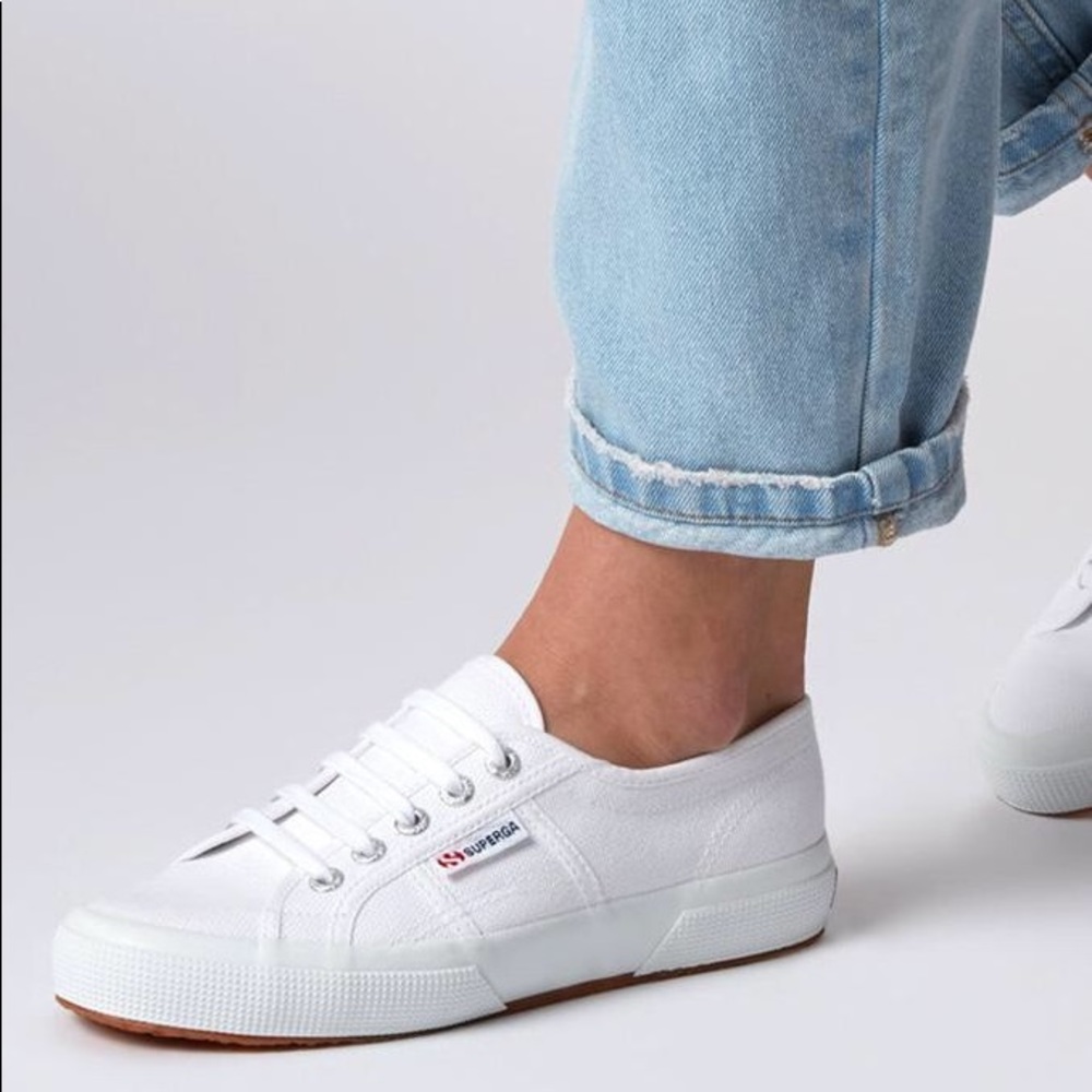 Superga Classic Cotu White Sneakers